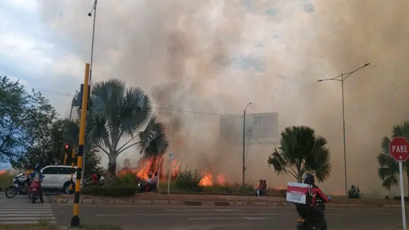 Cerca de 185 incendios de cobertura vegetal se registraron durante agosto en Neiva