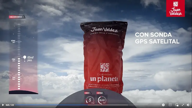 Café colombiano conquista el espacio