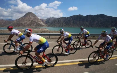 Ciclistas colombianos que participarán en la Vuelta a San Juan 2023