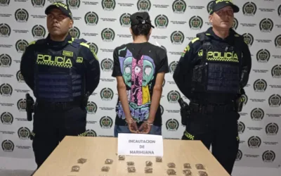 Hombre fue capturado con varias dosis de marihuana en Gigante