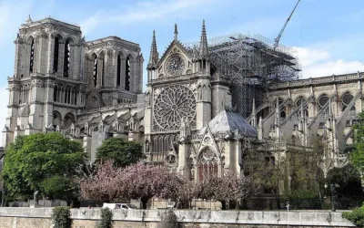 Avanzan las obras de restauración de Notre Dame