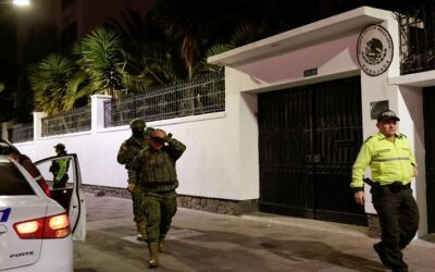 La OEA rechaza allanamiento de Ecuador en embajada de México para capturar a Glas