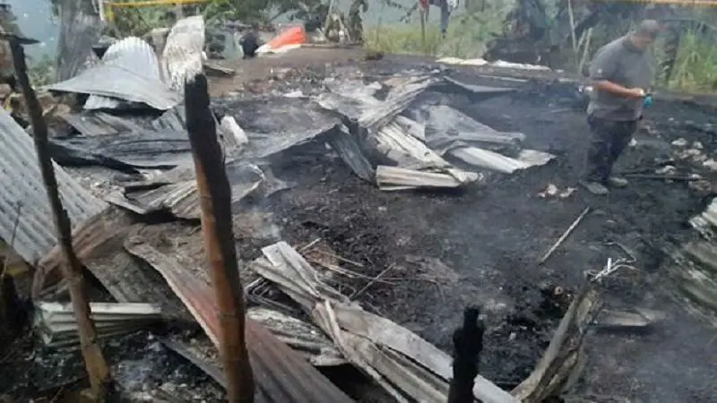 Dos menores de edad murieron por incendio en su casa en Barbosa, Antioquia￼