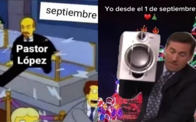 “Desde septiembre se siente que viene diciembre”: colombianos comparten memes
