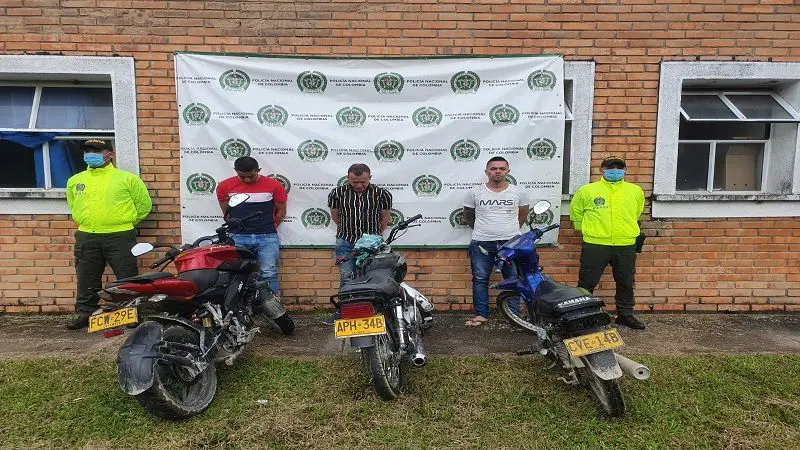 Alias “el Mono», «el Cojo» y «el Flaco», capturados por homicidio en Pitalito