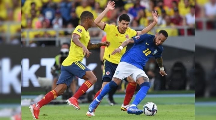 La selección Colombia le quitó la racha de triunfos a Brasil en las eliminatorias