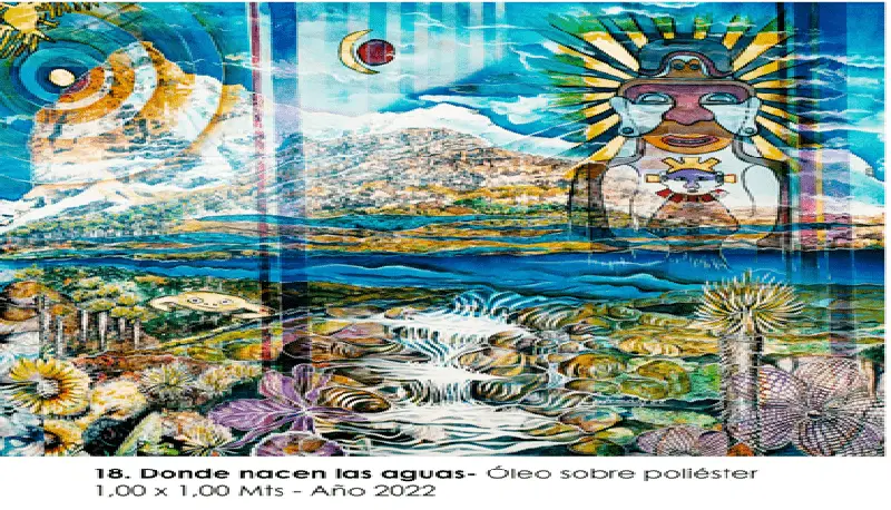 Iconografías de Mario Guzmán en Barranquilla
