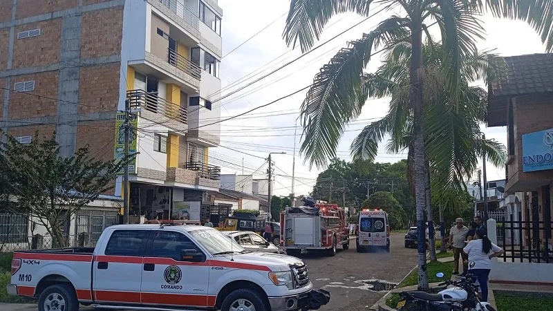 Una nevera habría generado incendio en Pitalito