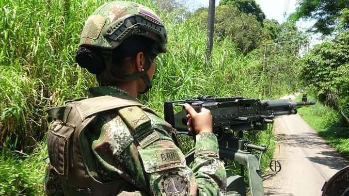 Primera mujer que comanda una unidad blindada de Ejército en Caquetá.