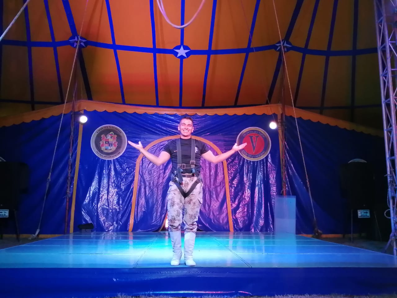 El Circo Colombia llegó a Algeciras-Huila