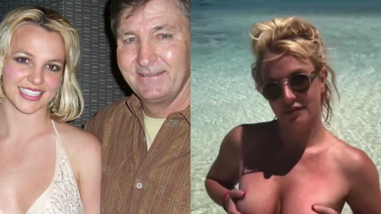 Britney Spears posó desnuda para celebrar el retiro de su papá como tutor legal