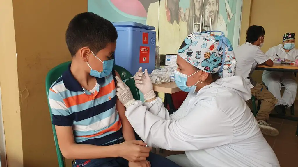 En el Huila 1.574 menores ya fueron vacunados