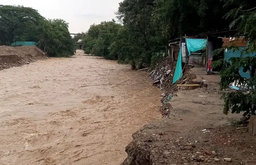 Municipios del Huila afectados por las fuertes lluvias