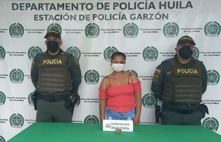 Mujer pretendía ingresar marihuana a cárcel de Garzón