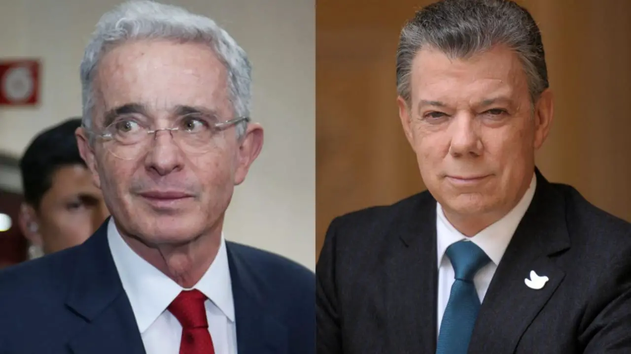 Álvaro Uribe denunció a Juan Manuel Santos