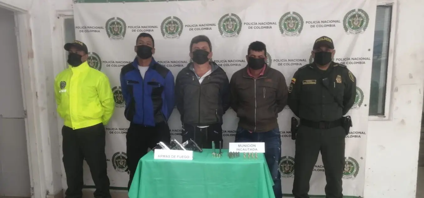 En La Plata, Huila, fueron detenidos hombres armados