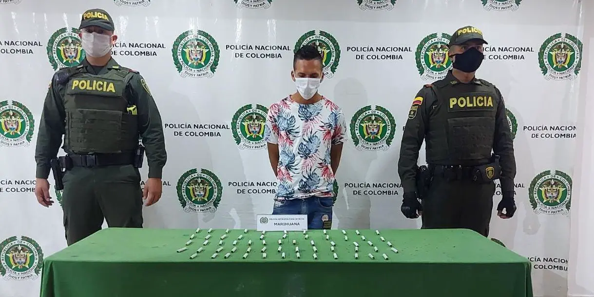 Un hombre fue detenido con varias dosis de marihuana