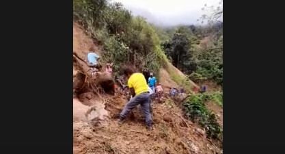 Video: Comunidad de la vereda Vergel de Paicol, solicitan intervención ante varios deslizamientos de tierra