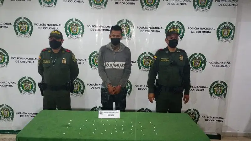 Hombres detenidos en Neiva por microtráfico