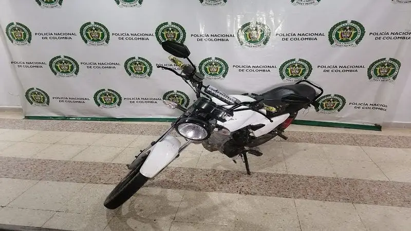 Policía recuperó motocicleta que había sido hurtada