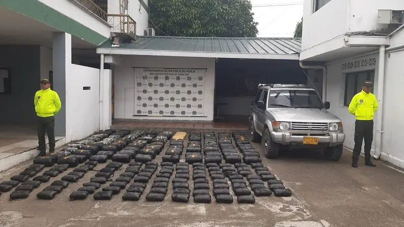 En zona rural de Altamira, fue hallado un vehículo con más de media tonelada de marihuana
