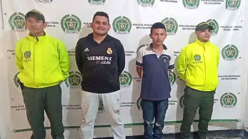 Capturados dos integrantes más de la banda delincuencial r-45 en Pitalito