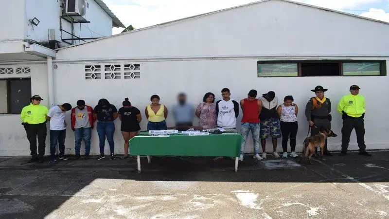 En Garzón, fue desarticulada la banda delincuencial ‘Los de la Playa’