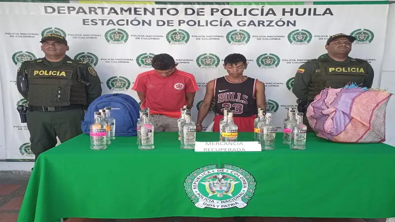 Robaron varias botellas de licor en Garzón, Huila