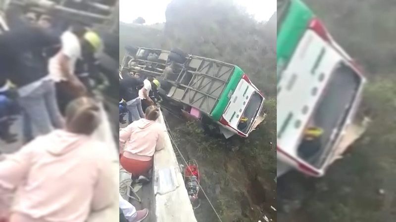 20 muertos deja accidente vía Pasto-Cali