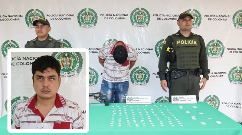 ‘Piquiña’ fue detenido armado y con drogas