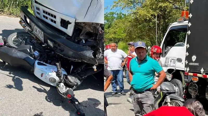 Dos muertos deja accidente en la vía Garzón