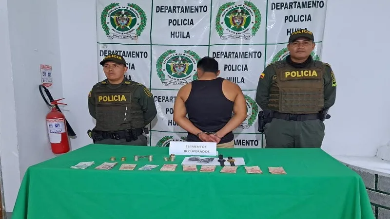 Sorprendido robando en Isnos, Huila