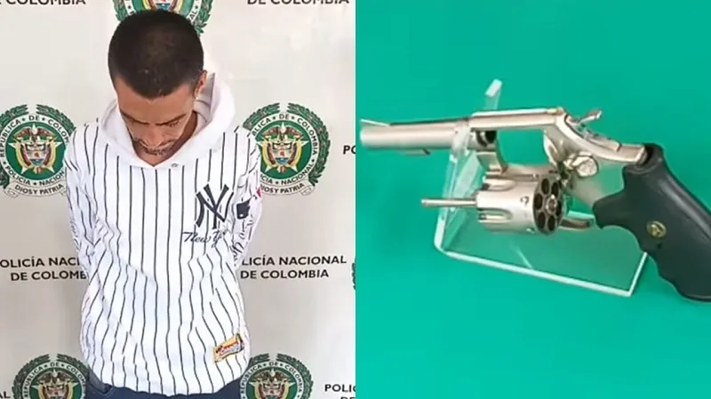 Capturado con un arma de fuego en Neiva