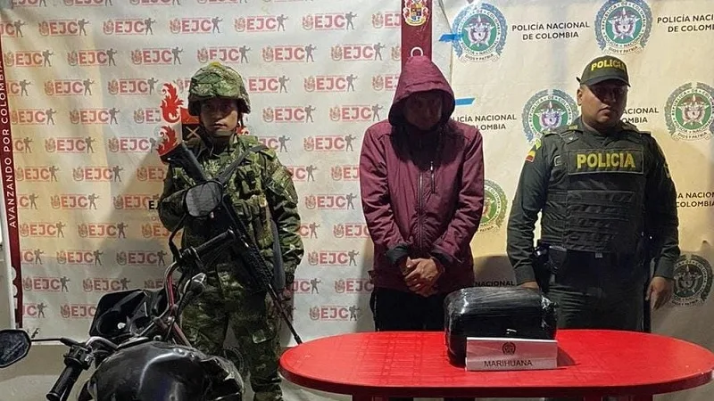 Capturado un hombre con 5 kilos de marihuana