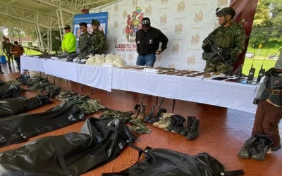 En medio de combates murieron seis disidentes en Cauca