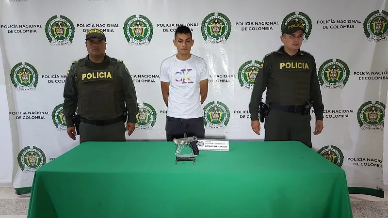 Detenido con un arma traumática modificada