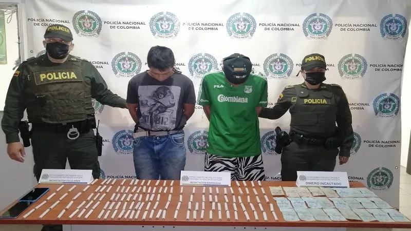 Capturados pretendiendo comercializar marihuana en La Plata