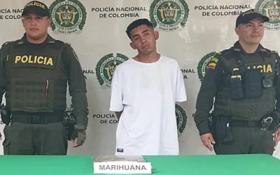 ‘Ángel’ fue detenido con marihuana en Neiva