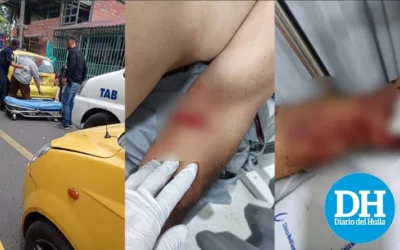 Taxista fue herido en medio de un robo en el norte de Neiva