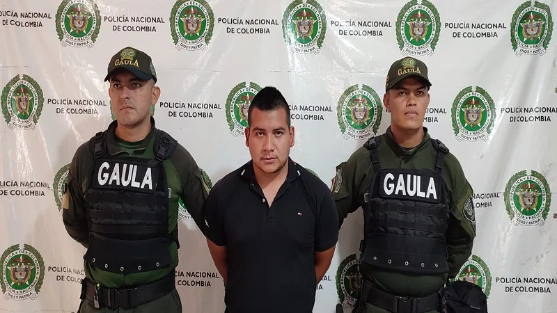 Había escapado a Ecuador para evitar ser capturado por extorsiones en el Huila