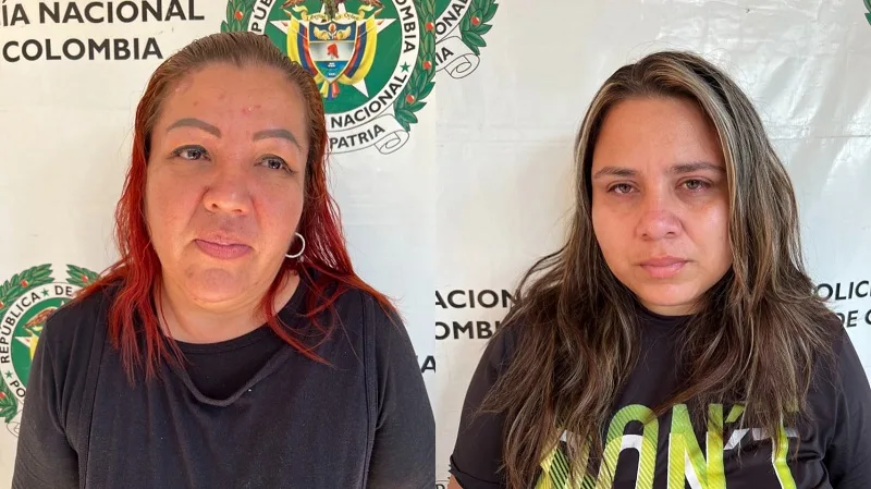 En Neiva capturaron a dos mujeres señaladas de integrar la banda delincuencial ‘Los Legendarios’