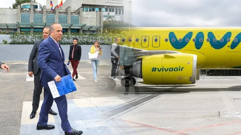 Ministro de Transporte denunció penalmente a Viva Air