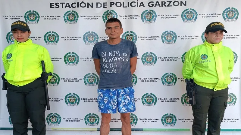 Señalado de cometer un homicidio en Tarqui, Huila