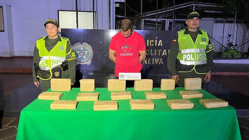 Incautan cargamentos de droga en la vía Neiva-Castilla