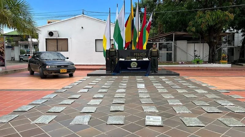 Incautan 50 kilos de marihuana en la vía Neiva-Palermo