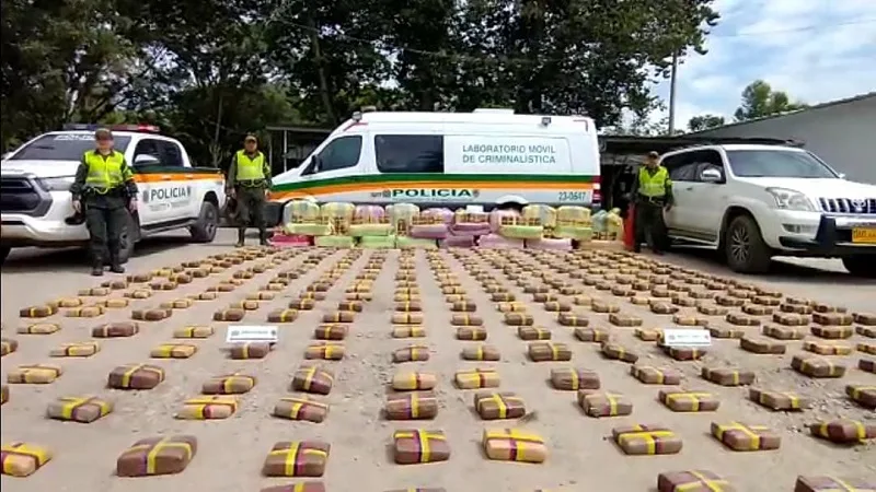 Fueron incautadas 6 toneladas de marihuana en el Huila