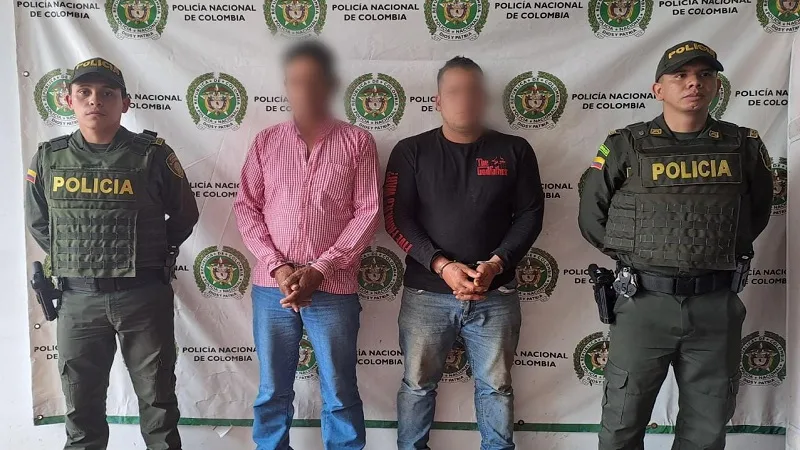 Capturados por abigeato en Baraya, Huila