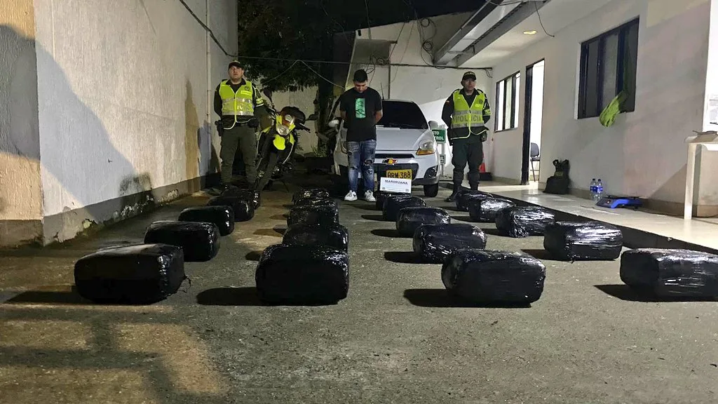 Incautados 100 kilos de marihuana con destino a Ibagué