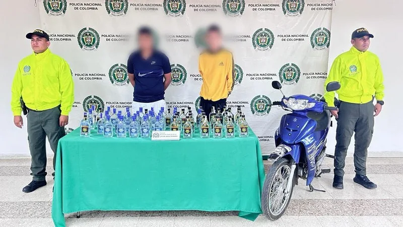 Transportaban aguardiente adulterado en el norte de Neiva