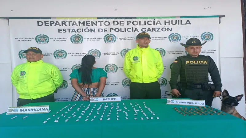 Alias ‘La Pati’ fue capturada en un allanamiento en Garzón